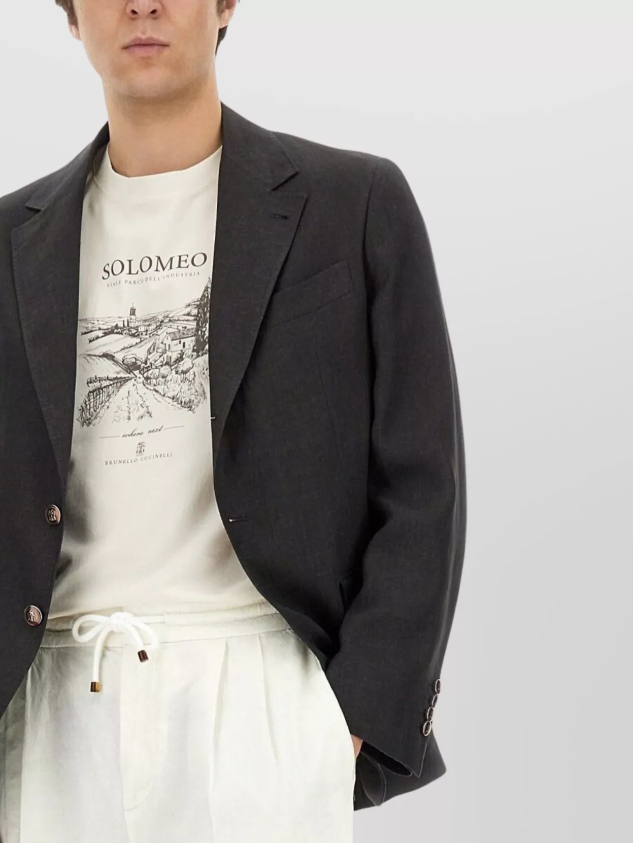 Brunello Cucinelli Linen Blazer