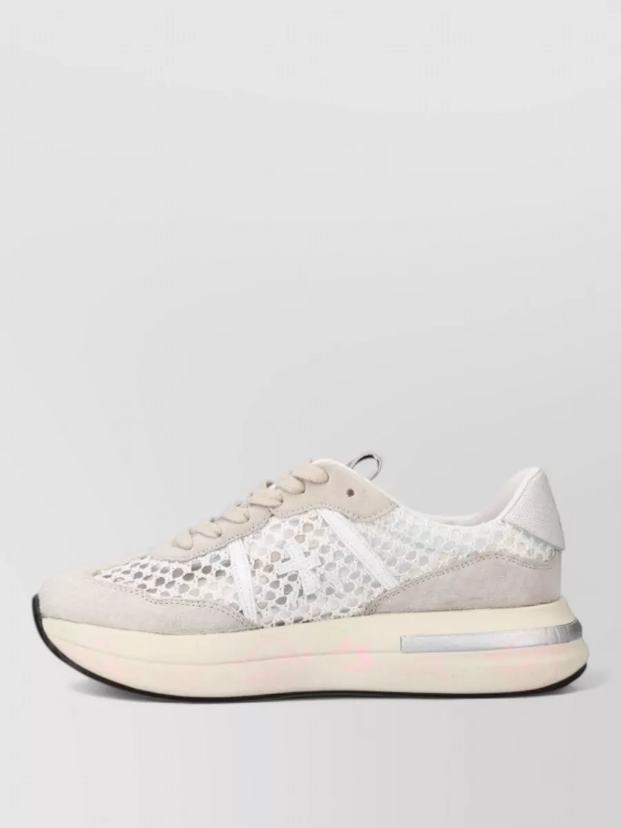 Premiata Leather Low-Top Sneakers