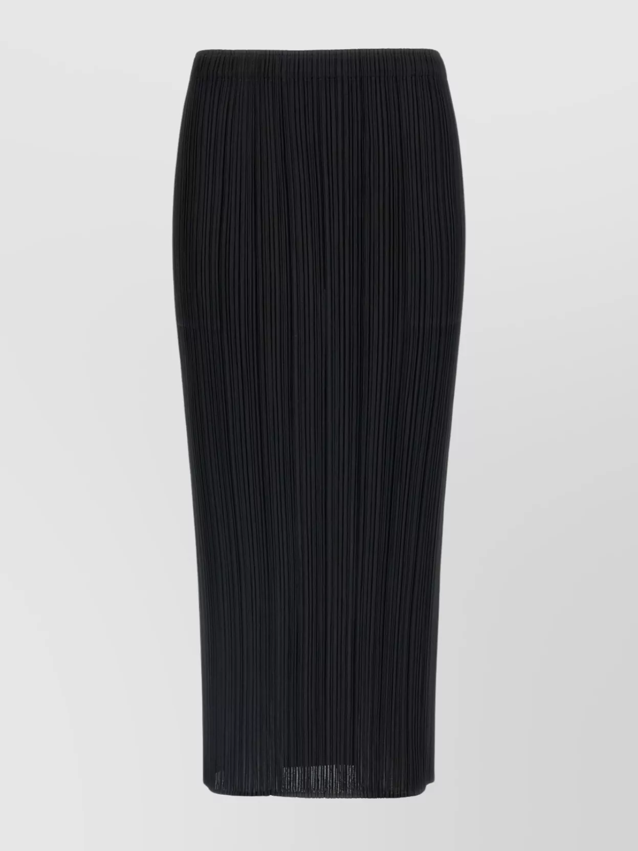 Issey Miyake Midi Skirt Featuring Pleated Design In Black