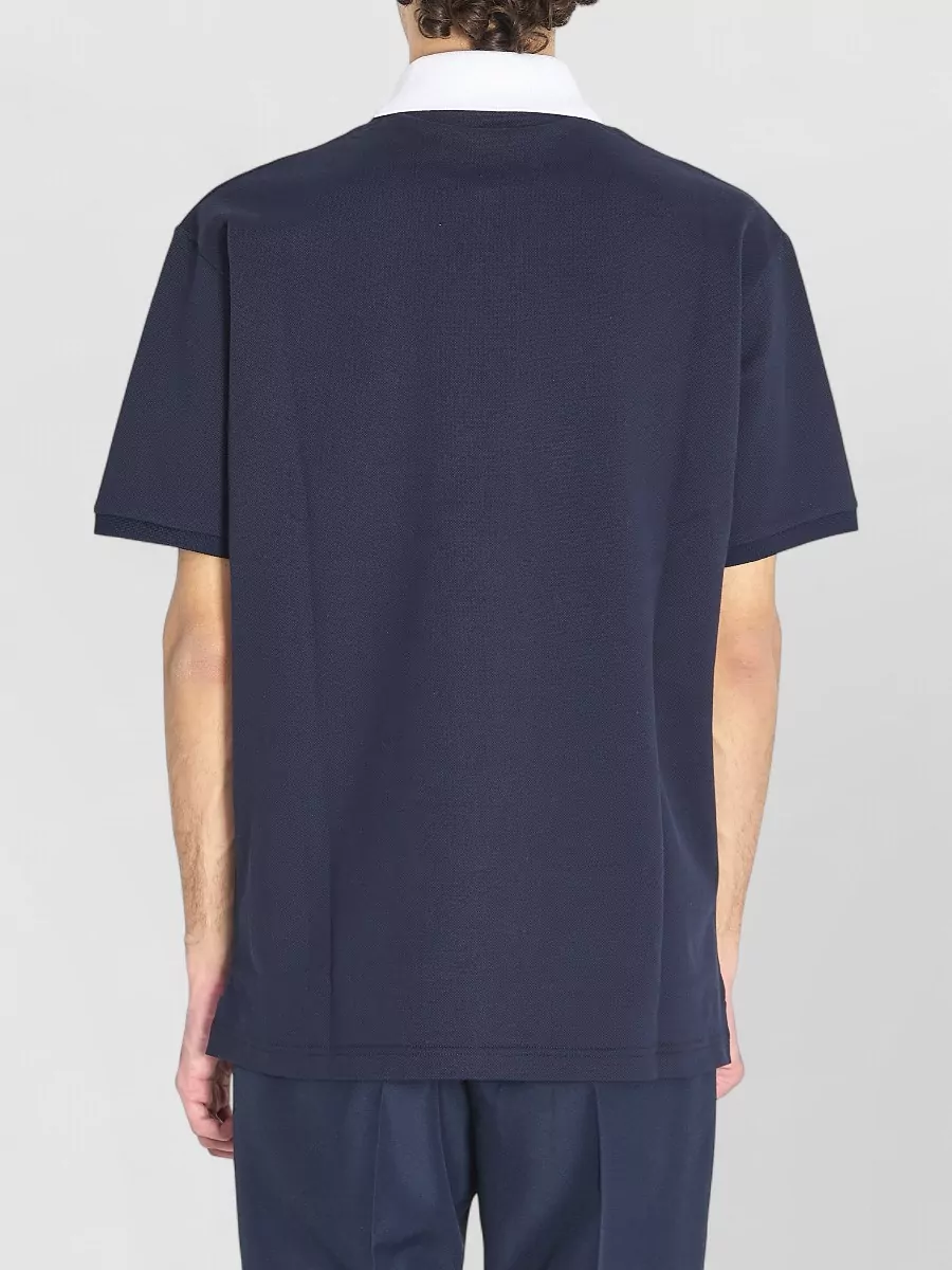 Gucci Stretch Cotton Polo Shirt Chest Pocket
