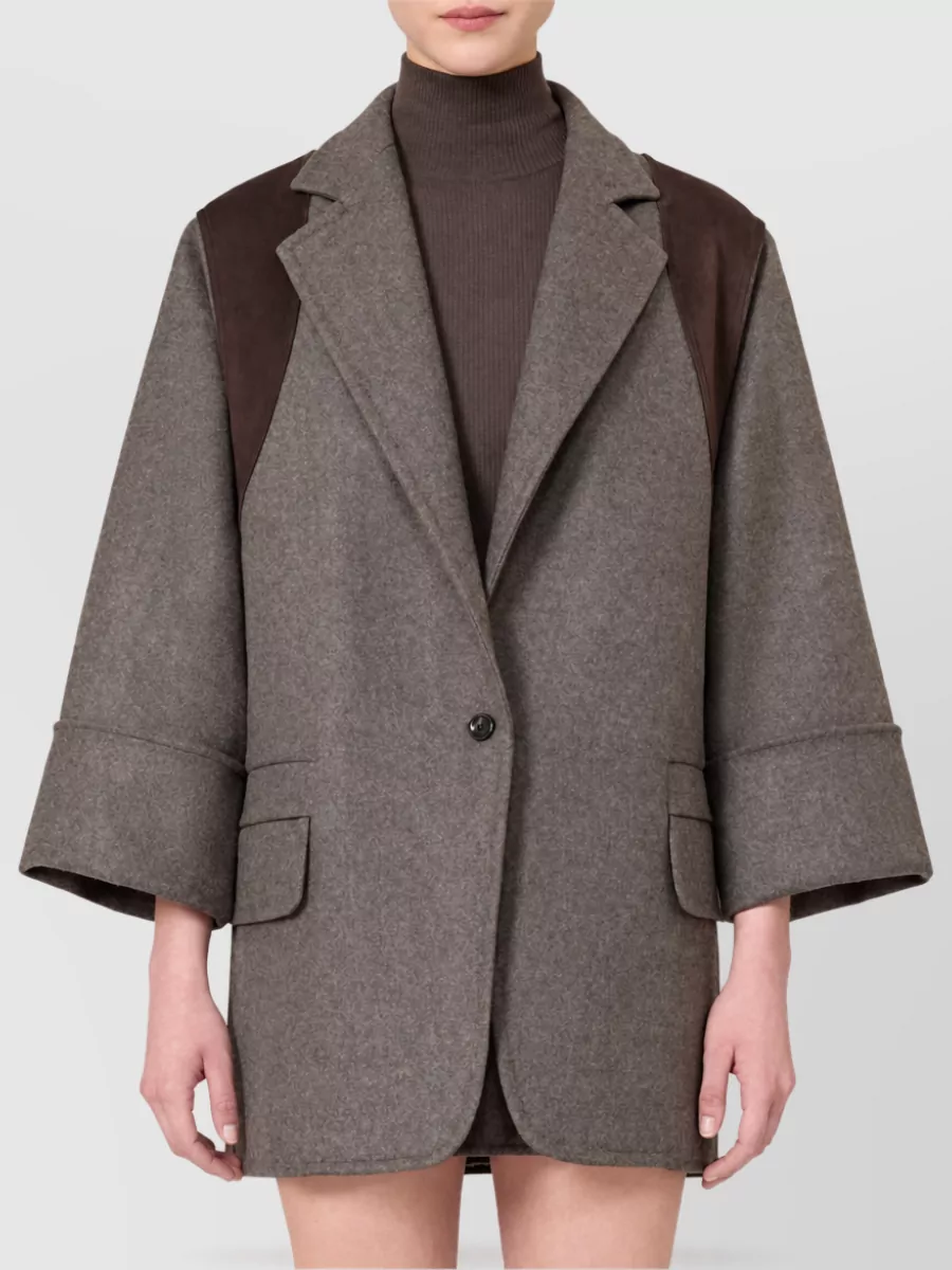 Max Mara Virgin Wool Single-Breasted Coat
