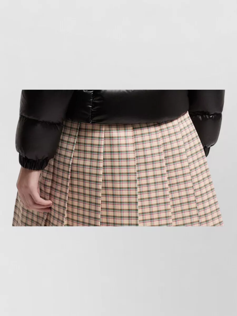 Moncler Glesse Hooded Short Down Jacket Quilted