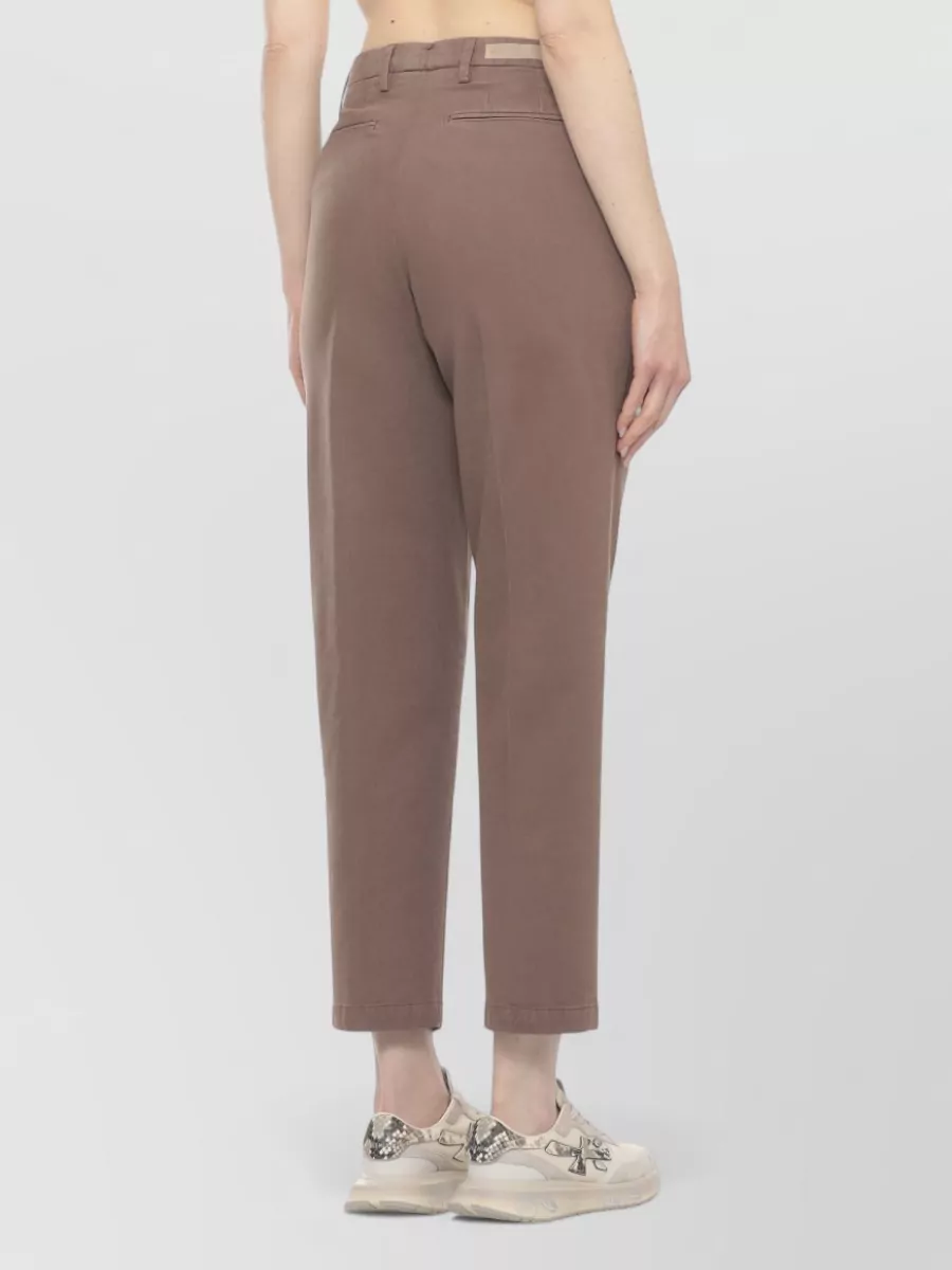 Briglia 1949 Cropped Straight-Leg Trousers
