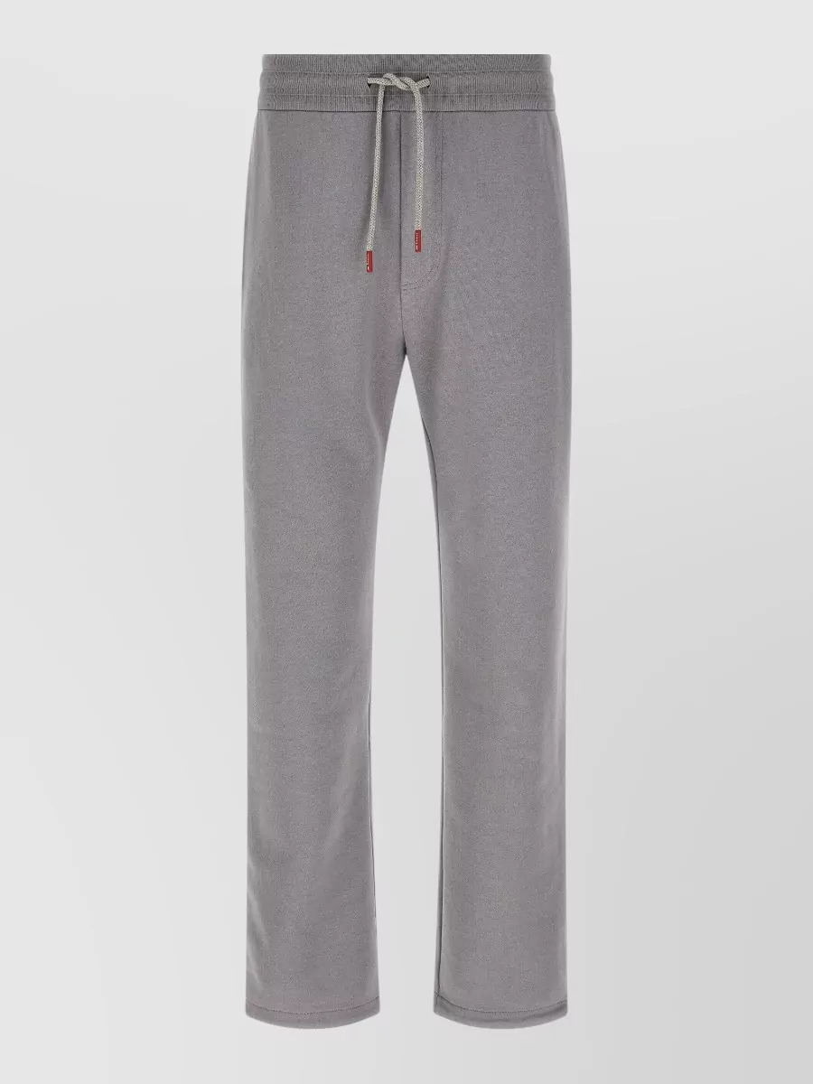 Kiton Cotton Hoodie And Straight-Leg Joggers Tracksuit