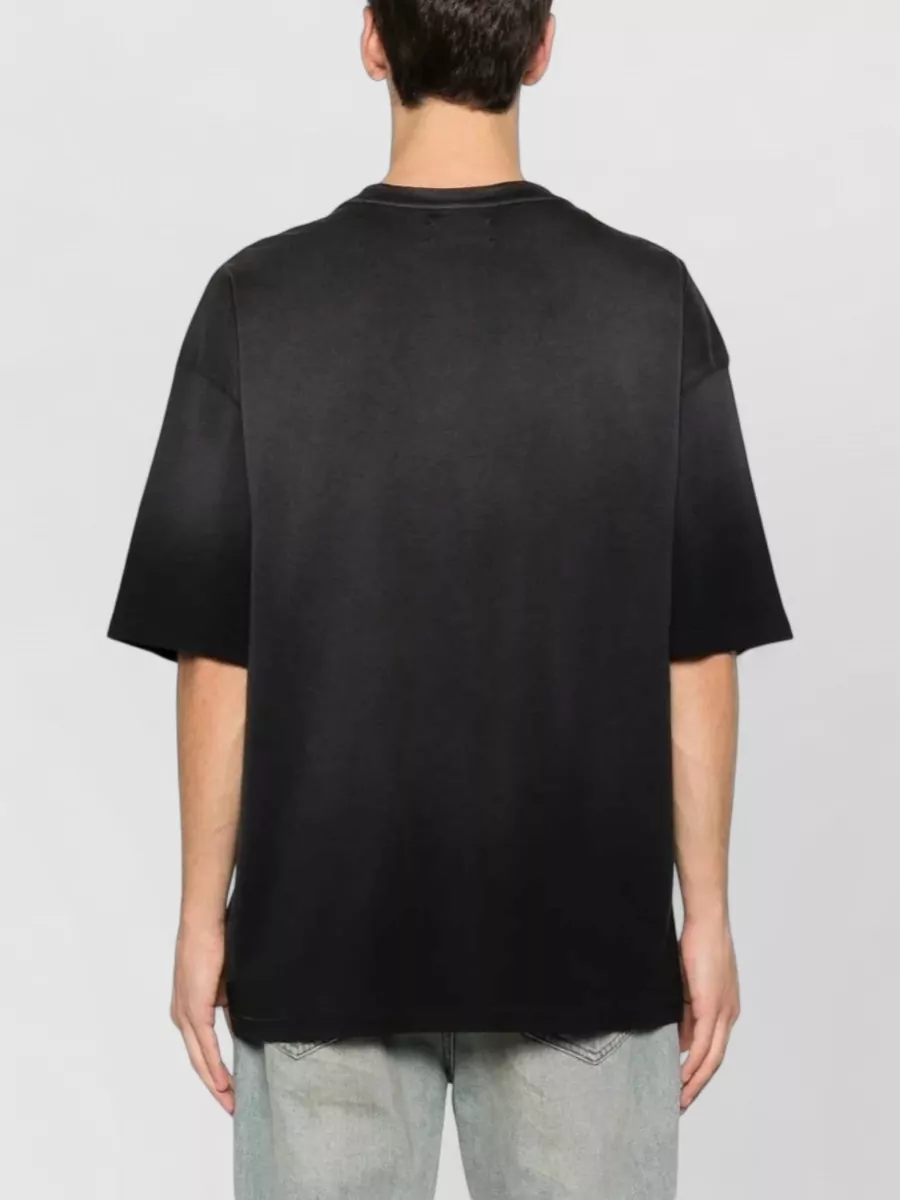 Amiri Logo Print Cotton Short Sleeve T-Shirt