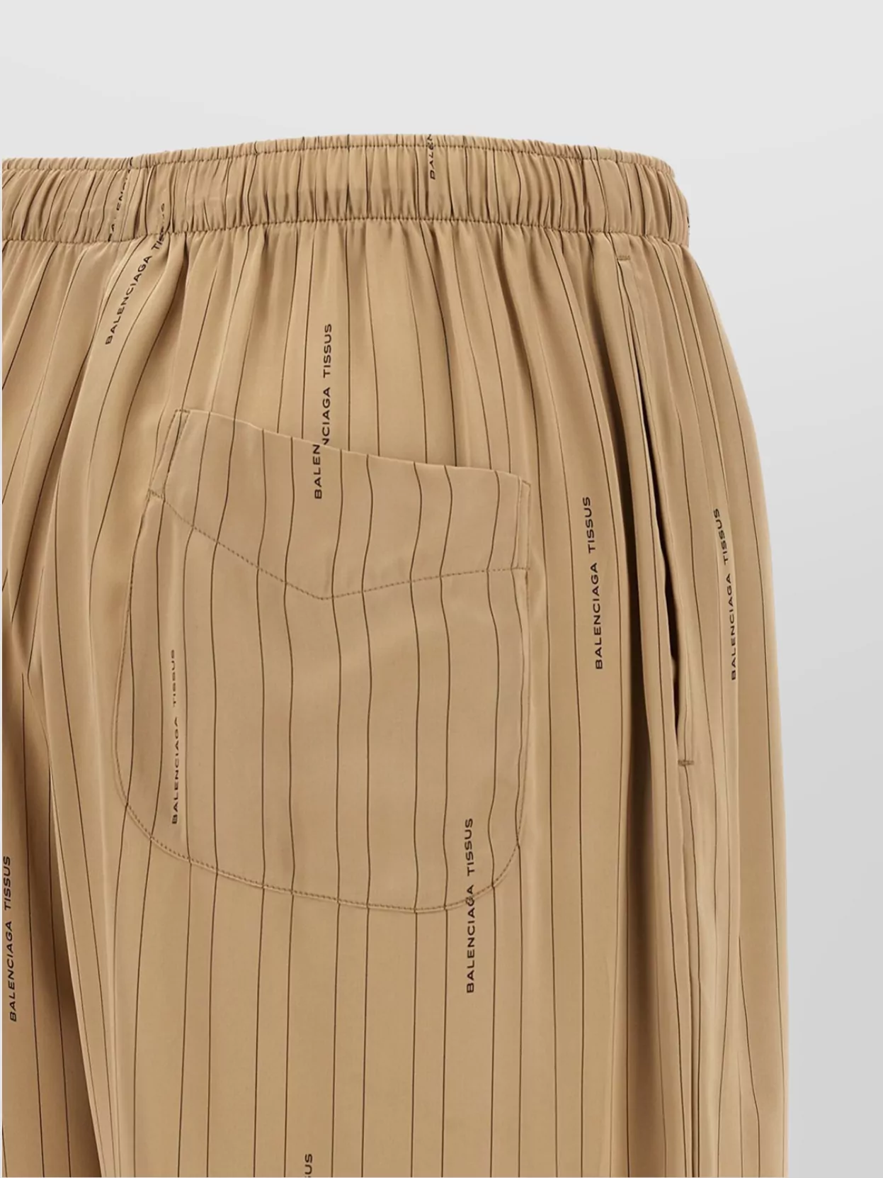 Balenciaga Tailored Trousers Pinstripe Pattern
