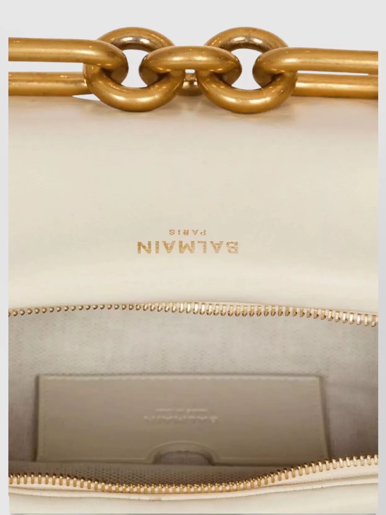 Balmain "Sync" Medium Calfskin Bag