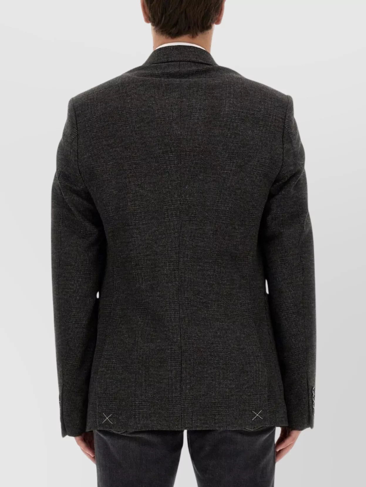 Dolce & Gabbana Single-breasted Jacket Button Cuffs In Black