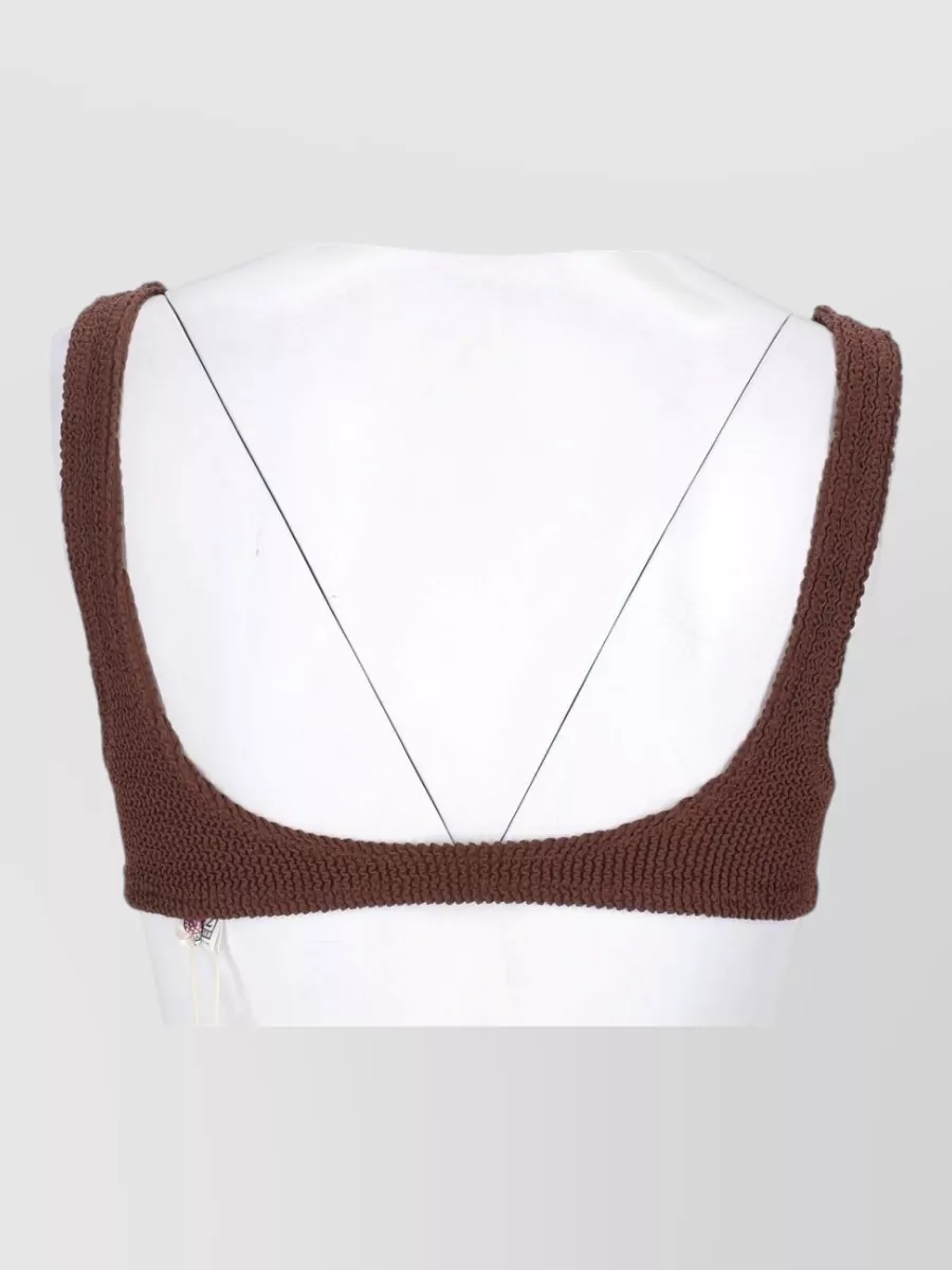 Mc2 Saint Barth Crinkle Bikini Top