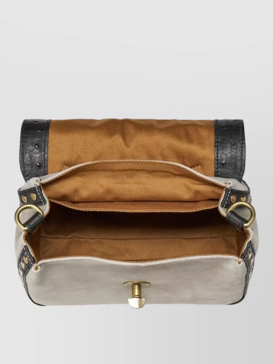 Zanellato Lamb Leather Shoulder Bag