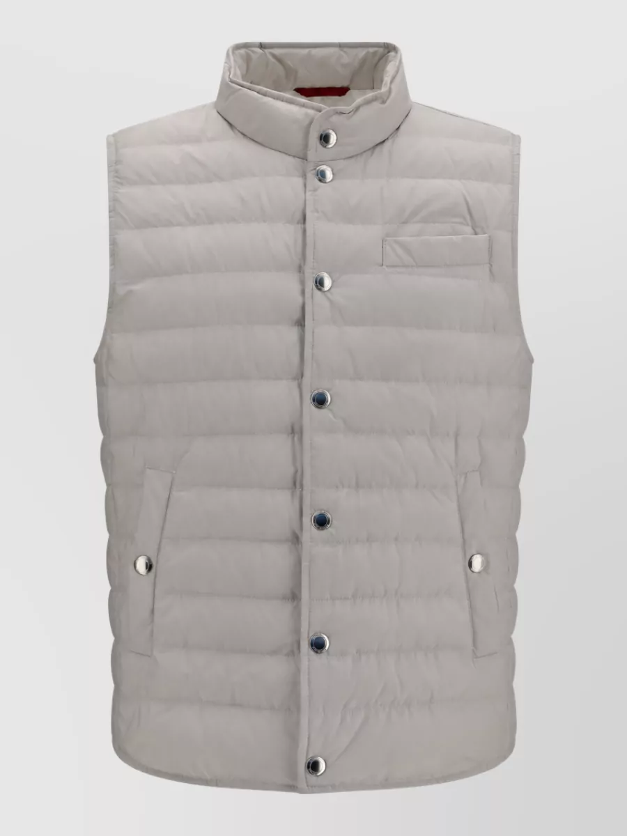 Brunello Cucinelli quilted sleeveless padded gilet