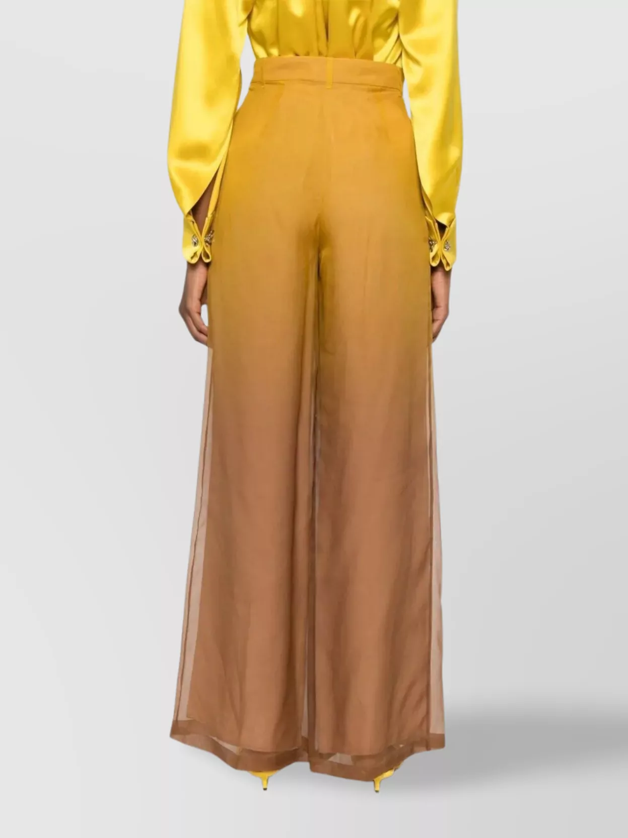 Max Mara High Waist Wide-Leg Trousers