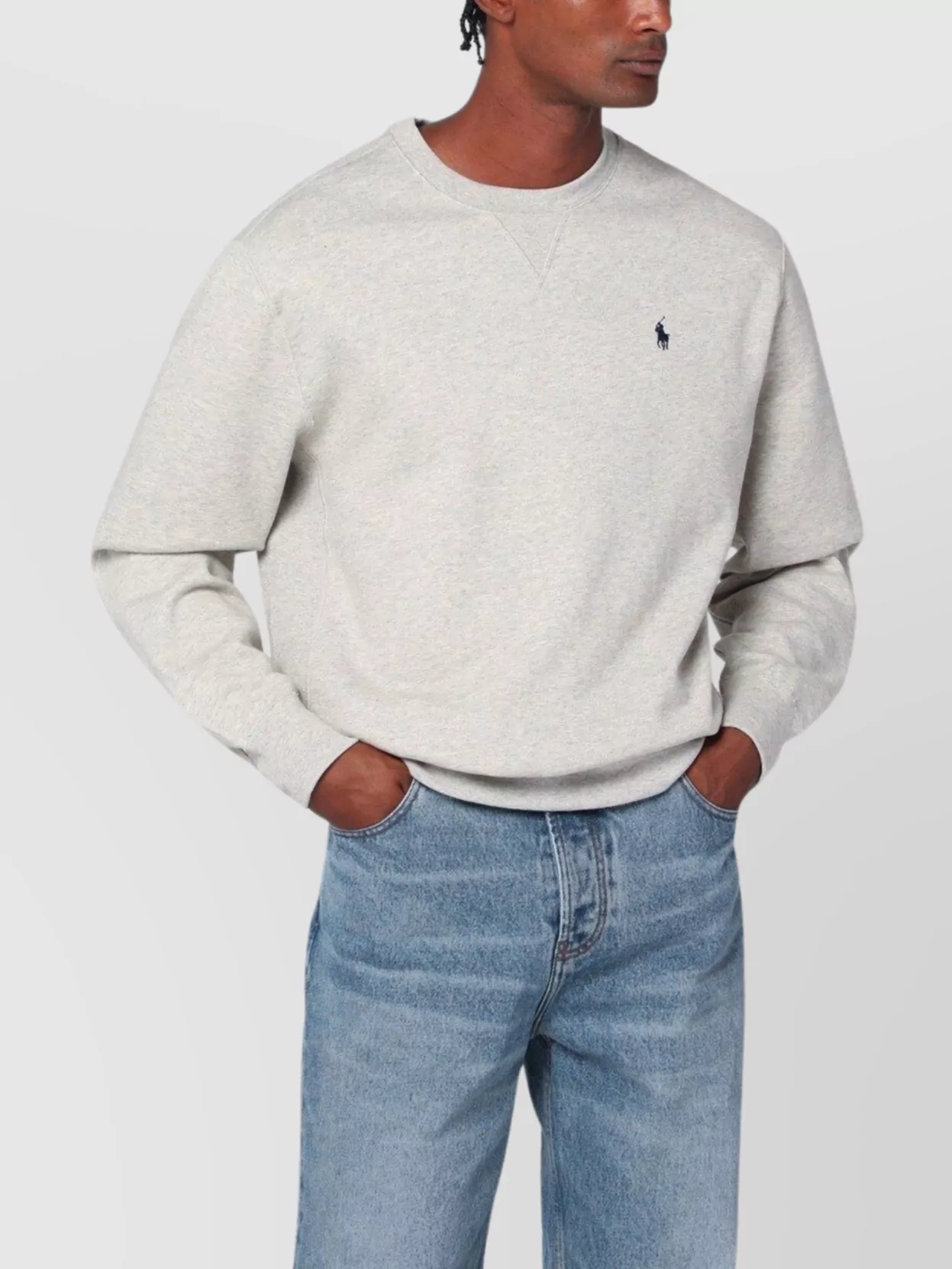 Polo Ralph Lauren - cotton blend crew neck sweatshirt