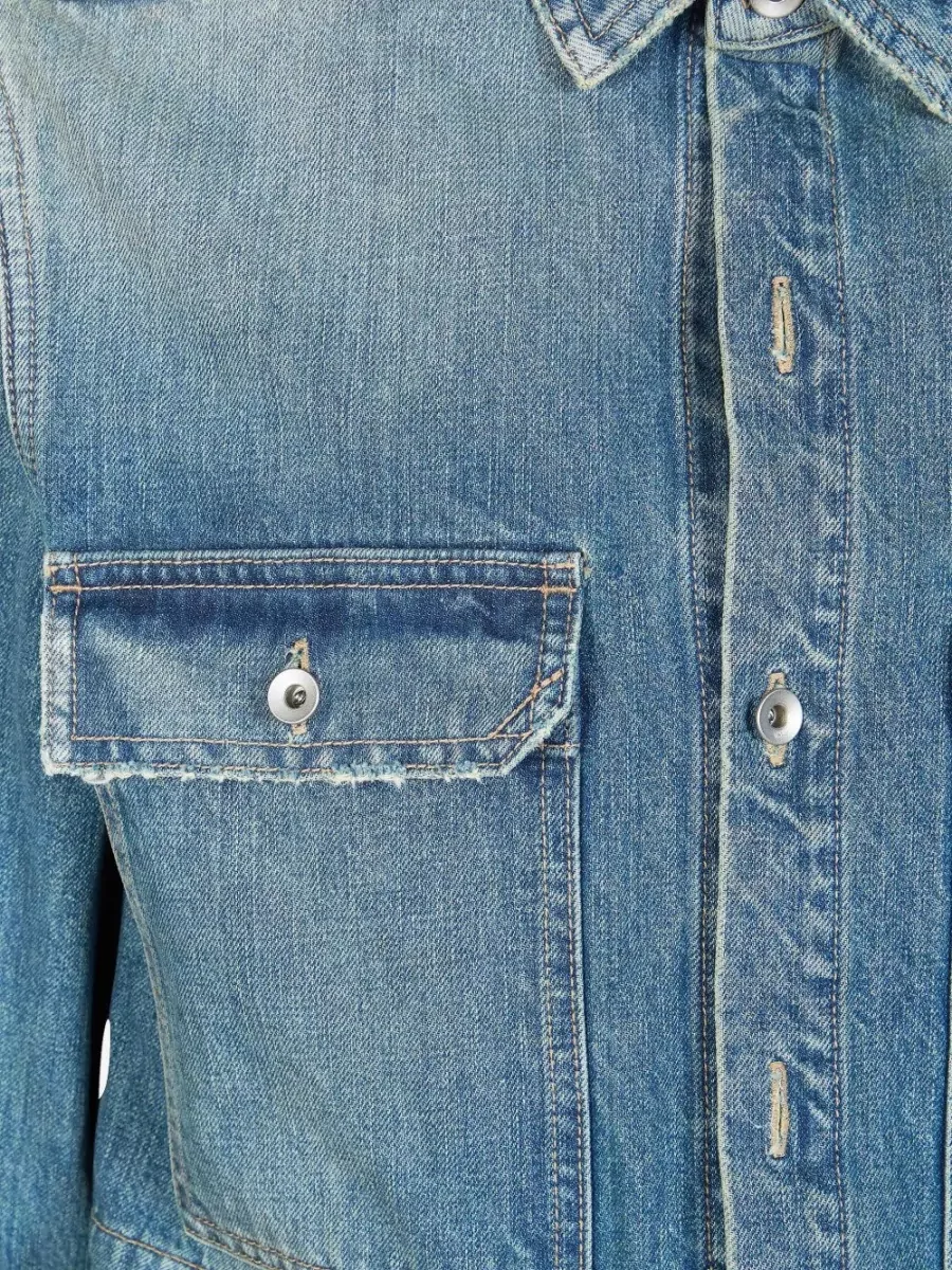 Rick Owens Drkshdw Cotton Shirt Jacket