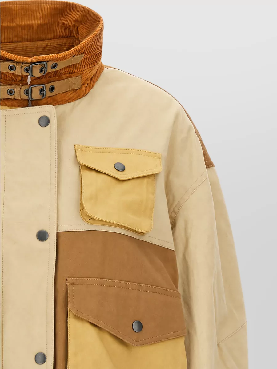 Isabel Marant Etoile Cotton Patchwork Jacket