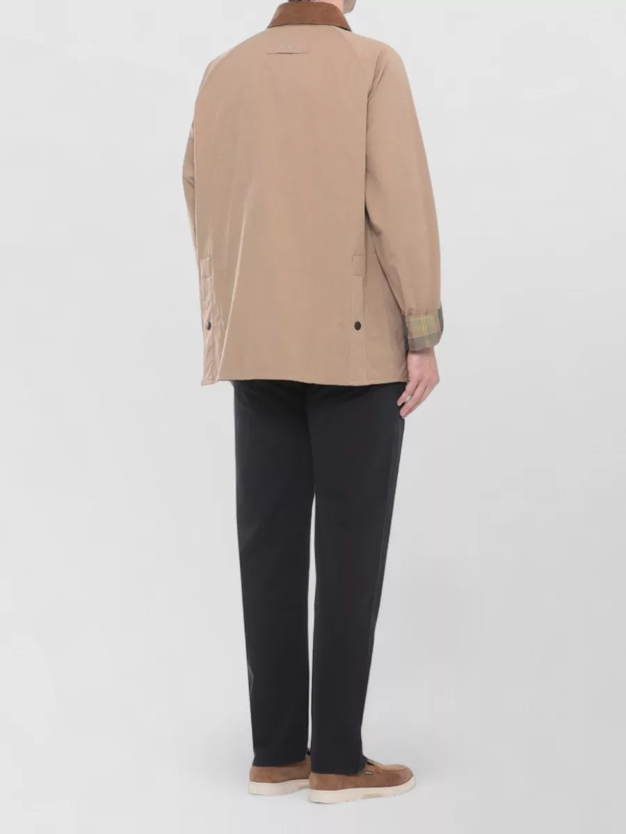 Barbour Single-Breasted Short Jacket