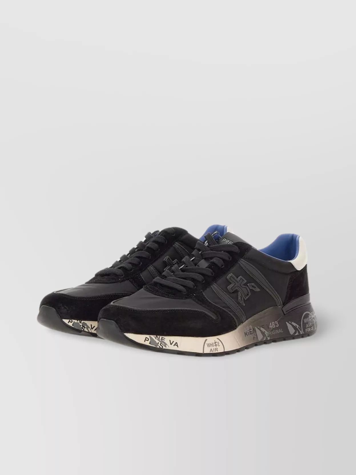 Premiata Leather Low-Top Sneakers