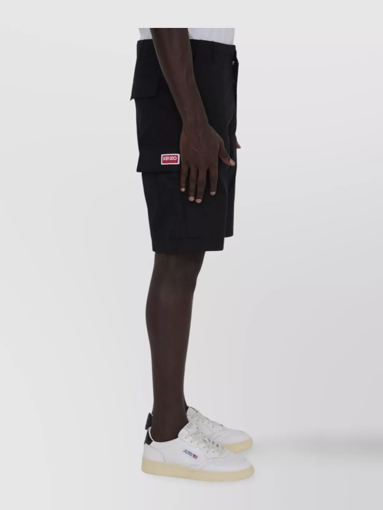 Kenzo Cargo Pockets Workwear Shorts