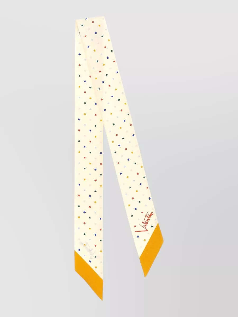 Valentino Garavani silk star print scarf