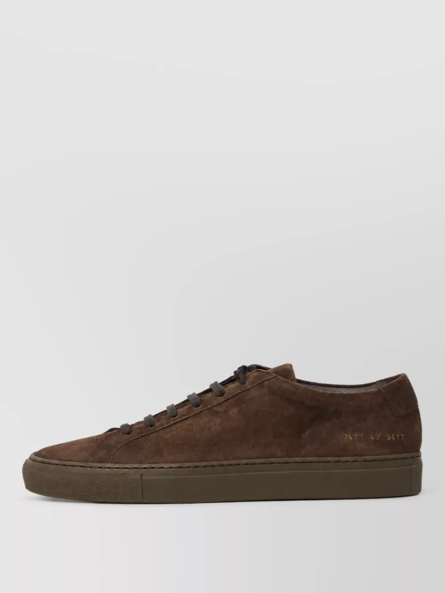Common Projects Suede Lace-Up Sneakers