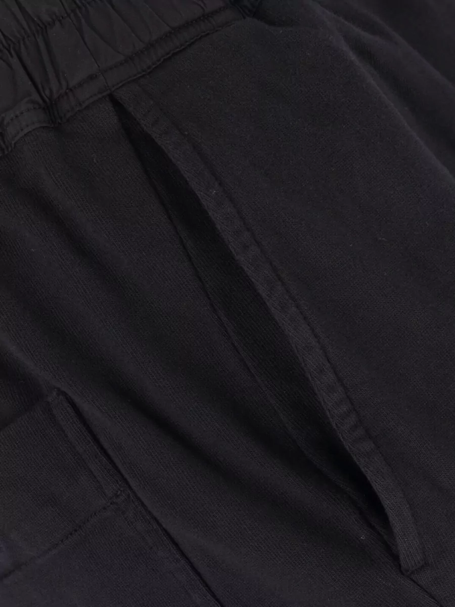 Rick Owens Drkshdw Cotton Straight Leg Drawstring Loose Trousers