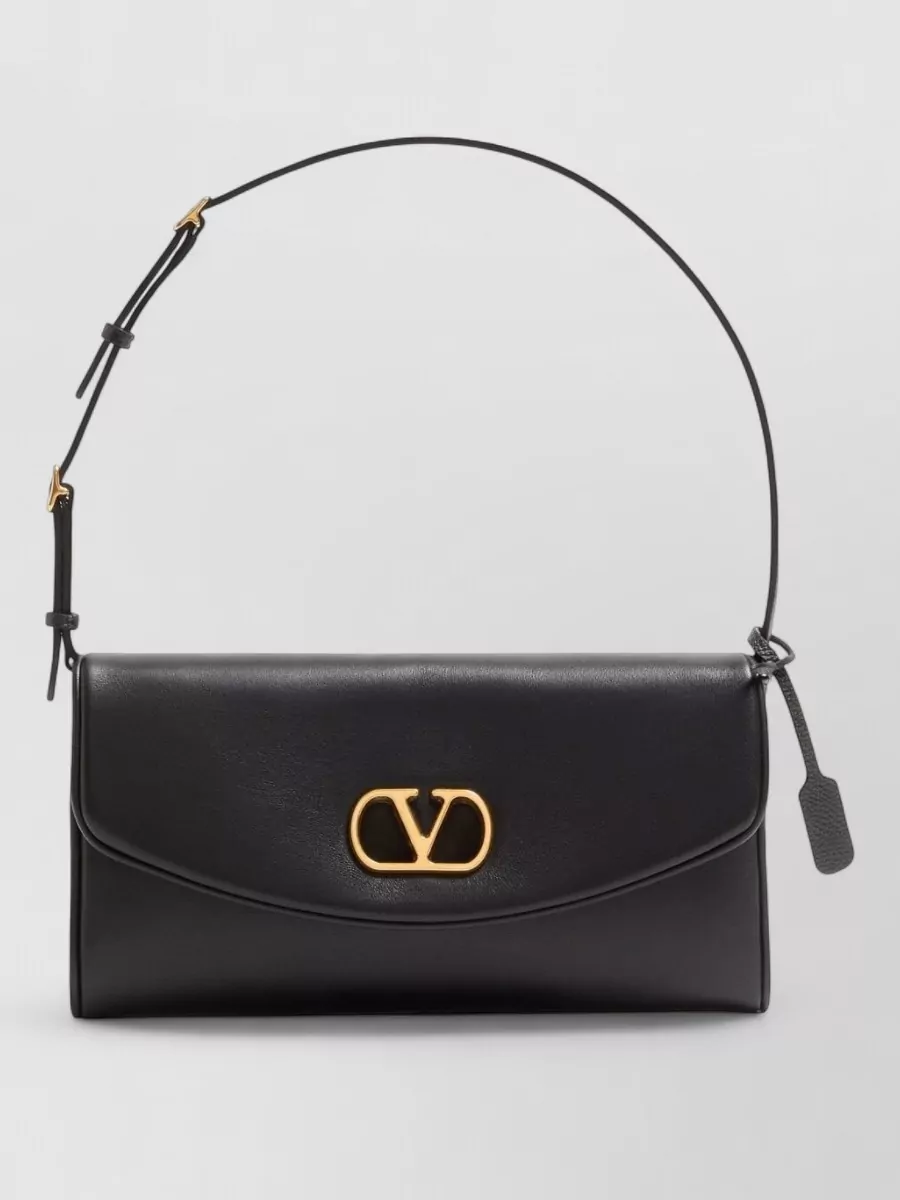 Valentino Garavani De vain small leather clutch bag