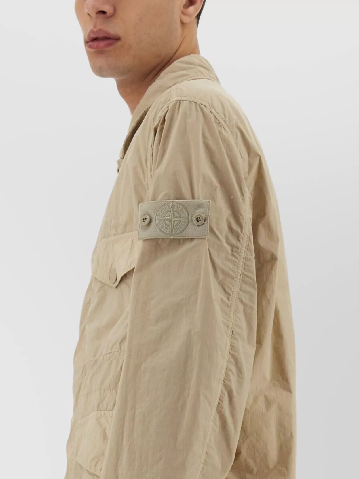 Stone Island Drip-Proof "Field" Jacket Arm Patch