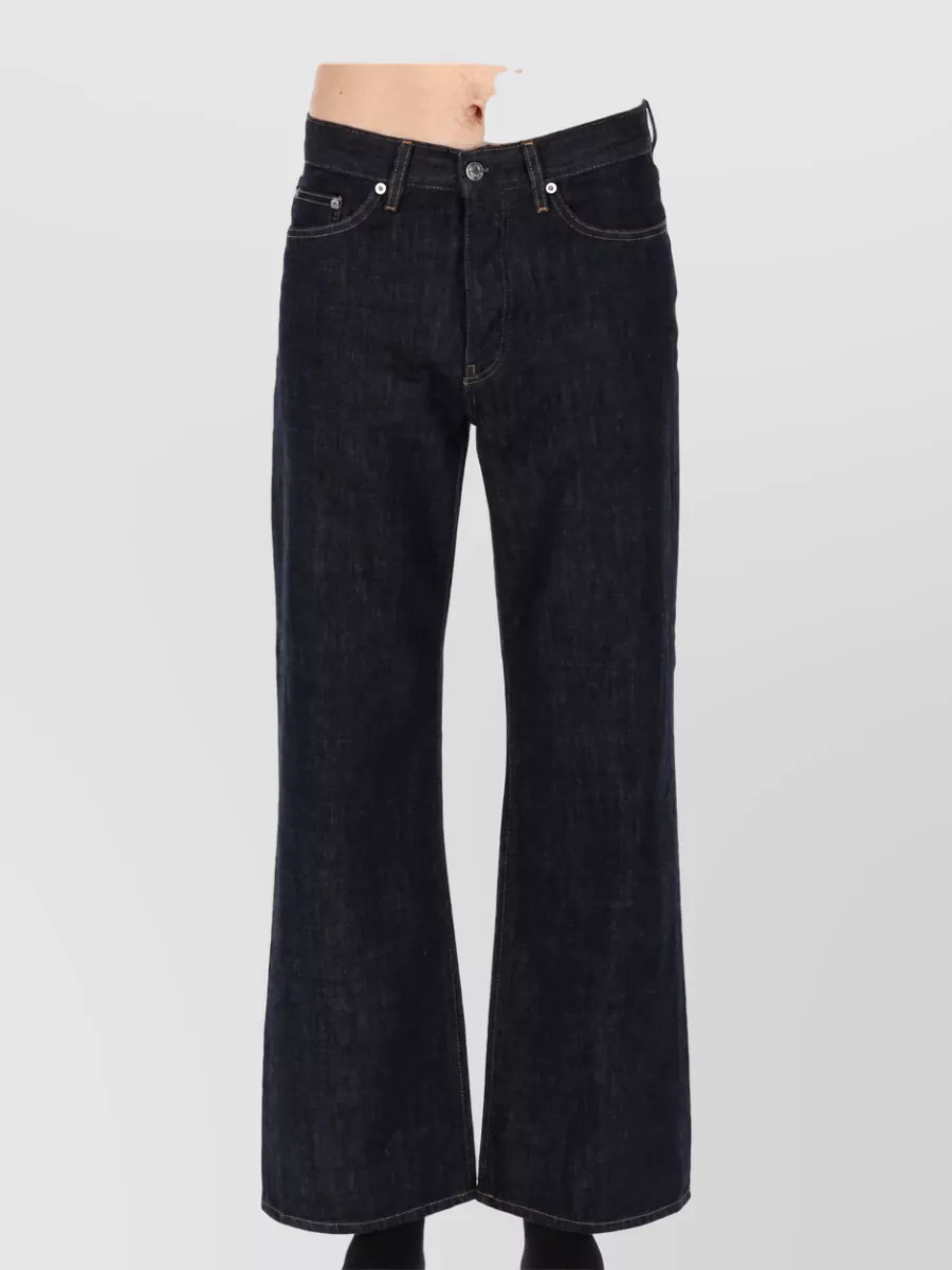 Sunflower cotton relaxed-fit straight-leg jeans