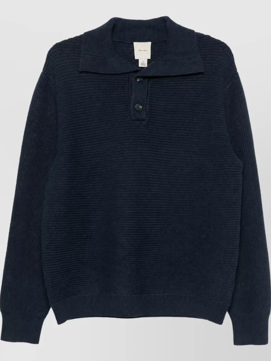 Calvin Klein wool stitch pullover