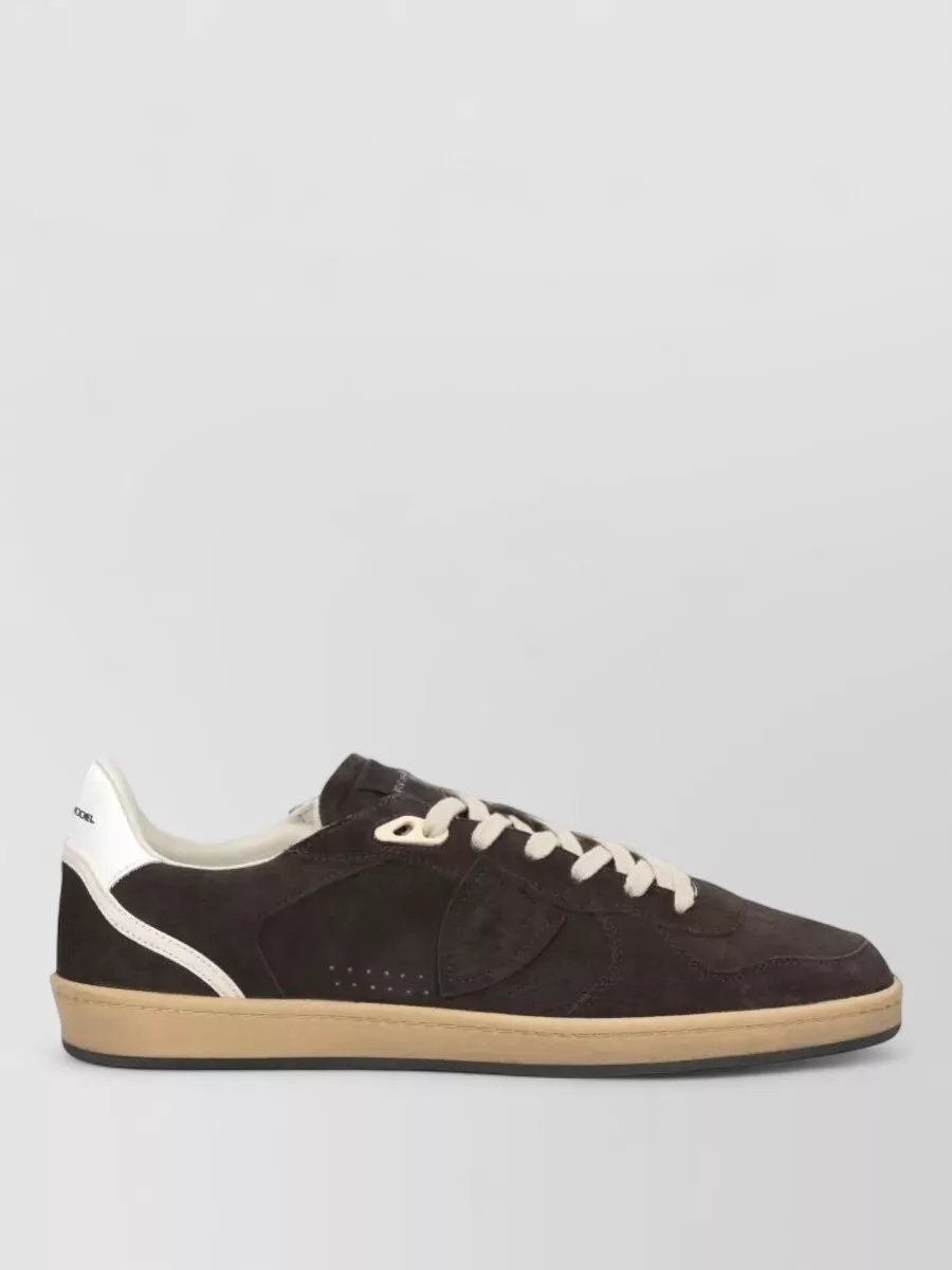 Philippe Model Leather Low-Top Sneakers