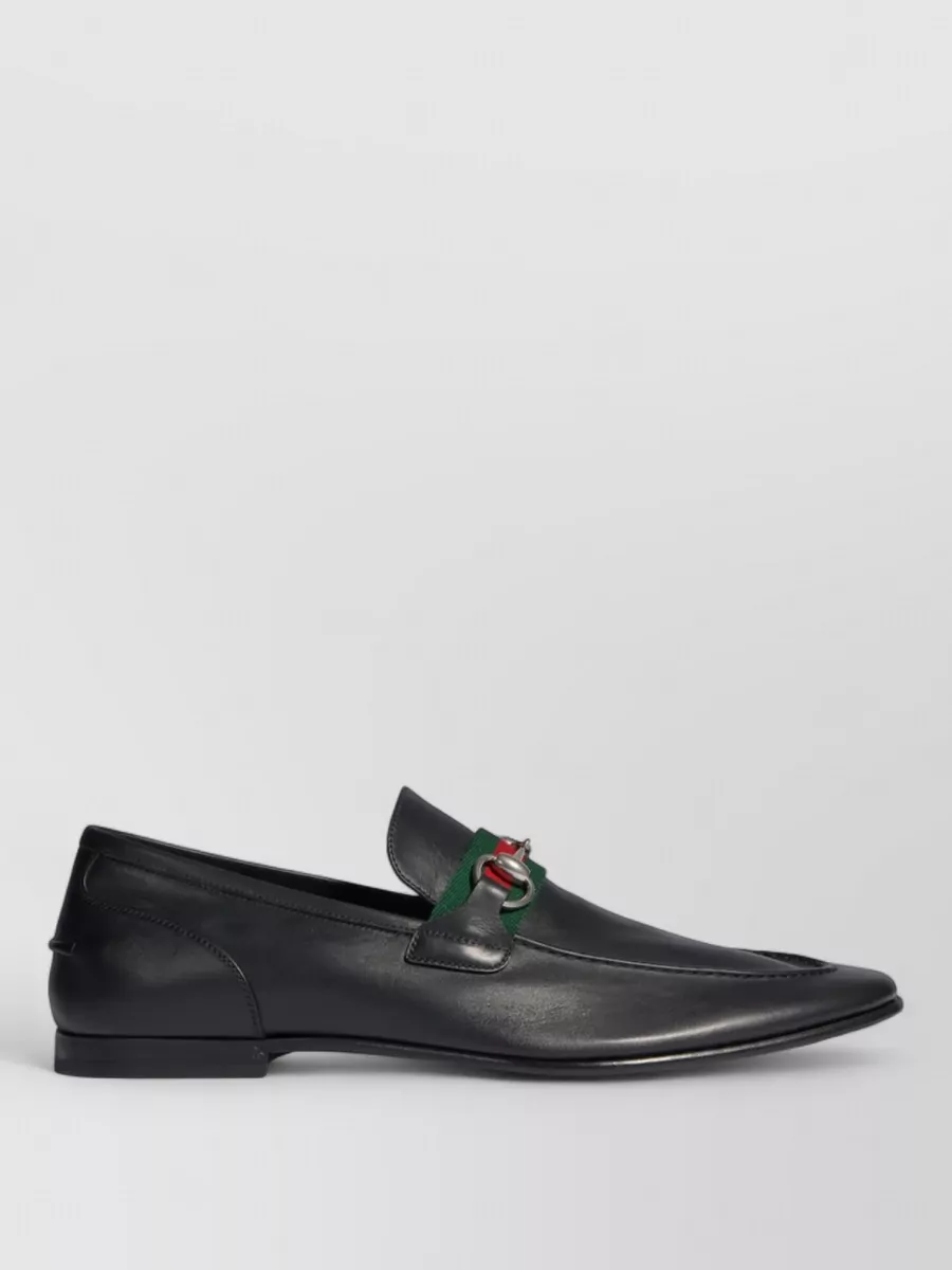 Gucci leather loafers