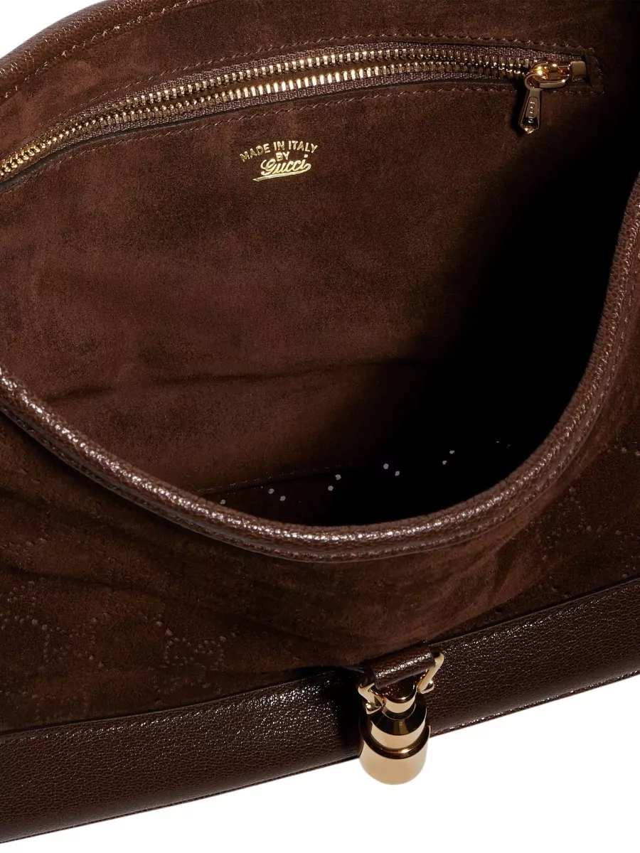 Gucci Jackie 1961 Suede Shoulder Bag