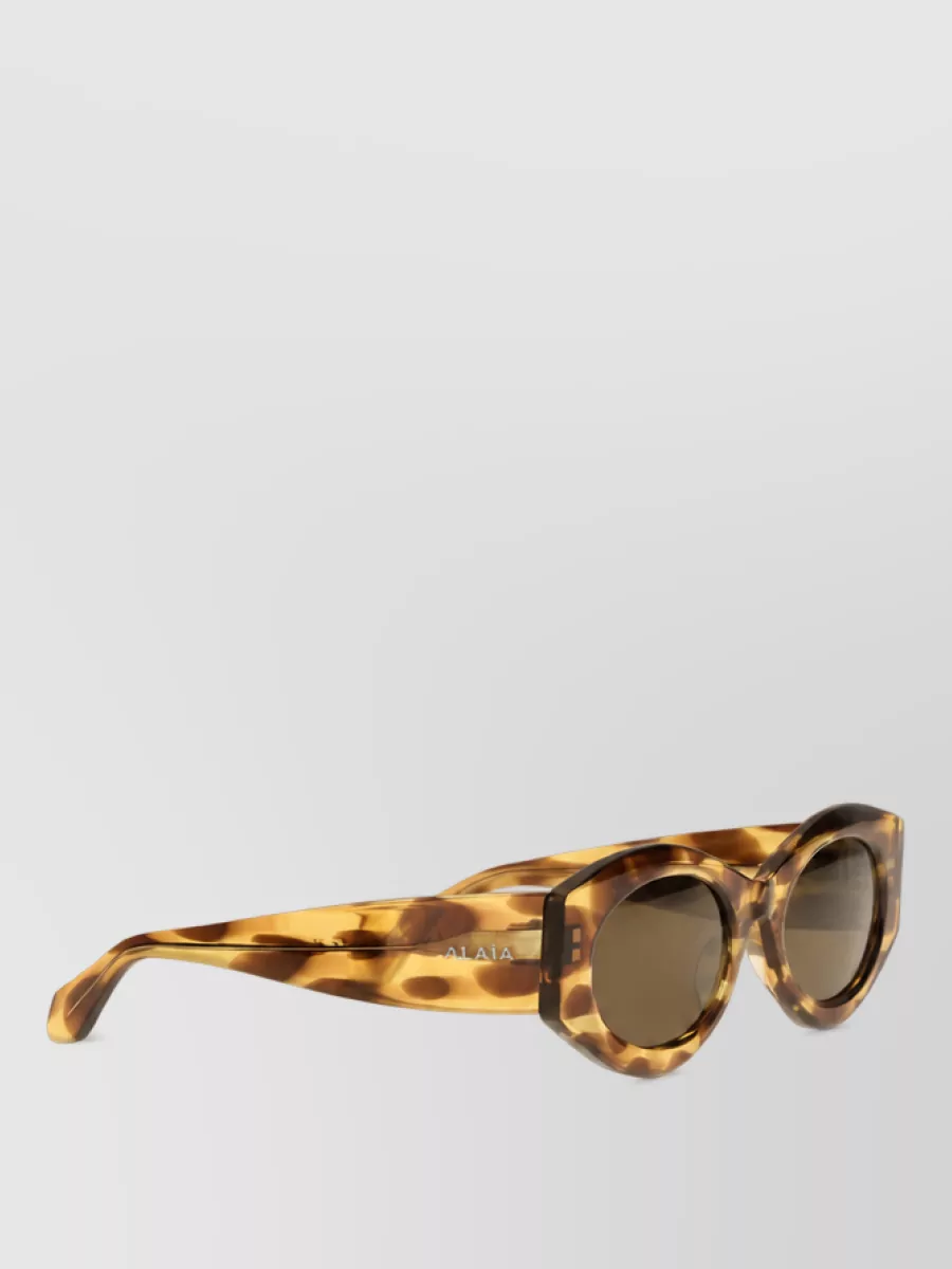 Alaïa Oval Sunglasses