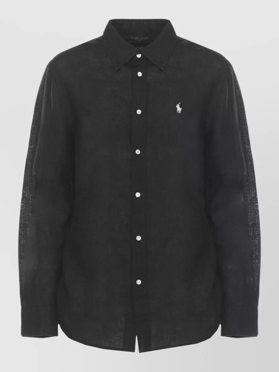Ralph Lauren Linen Long-Sleeve Shirt