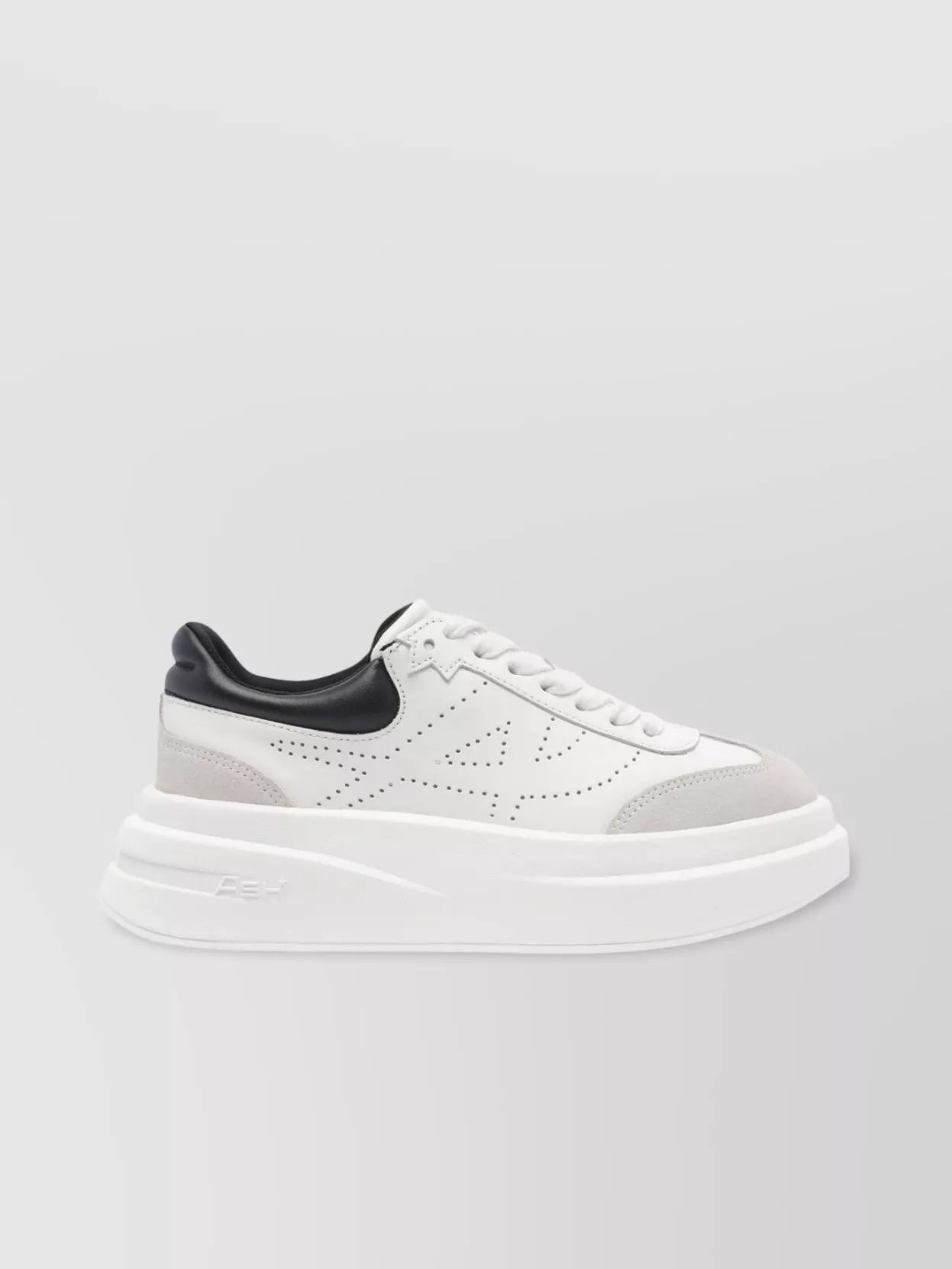 Ash Low Top Sneakers Contrast Heel