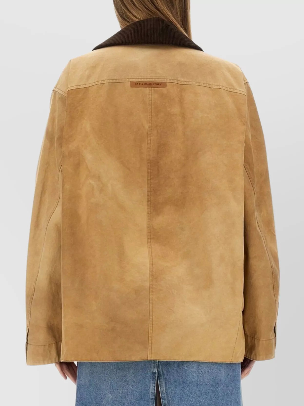 Stella Mccartney "Harrington" Jacket With Chest And Front Pockets