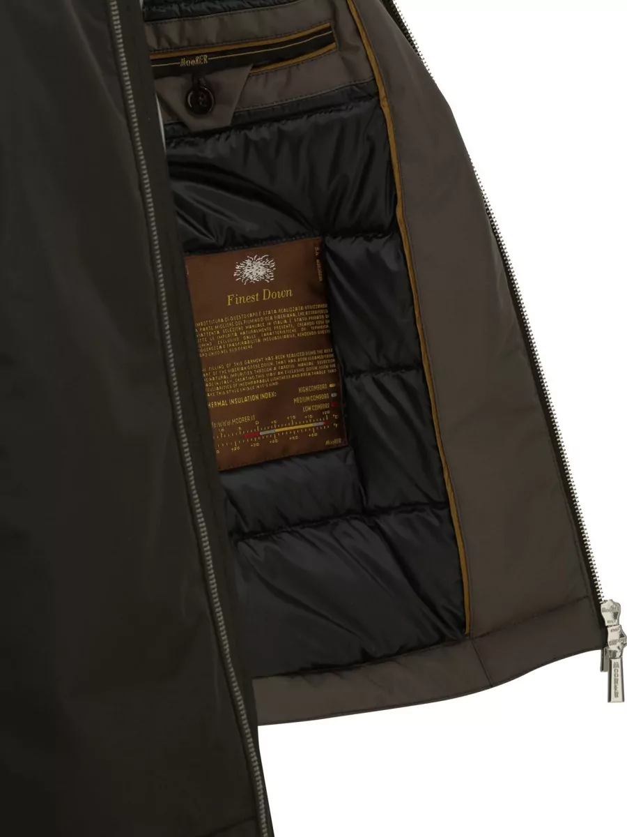 Moorer Albini-Stp Short Down Jacket
