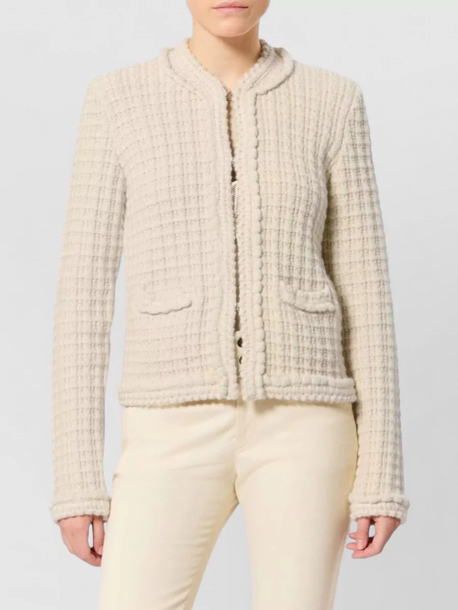 Isabel Marant Virgin Wool Fitted Jacket