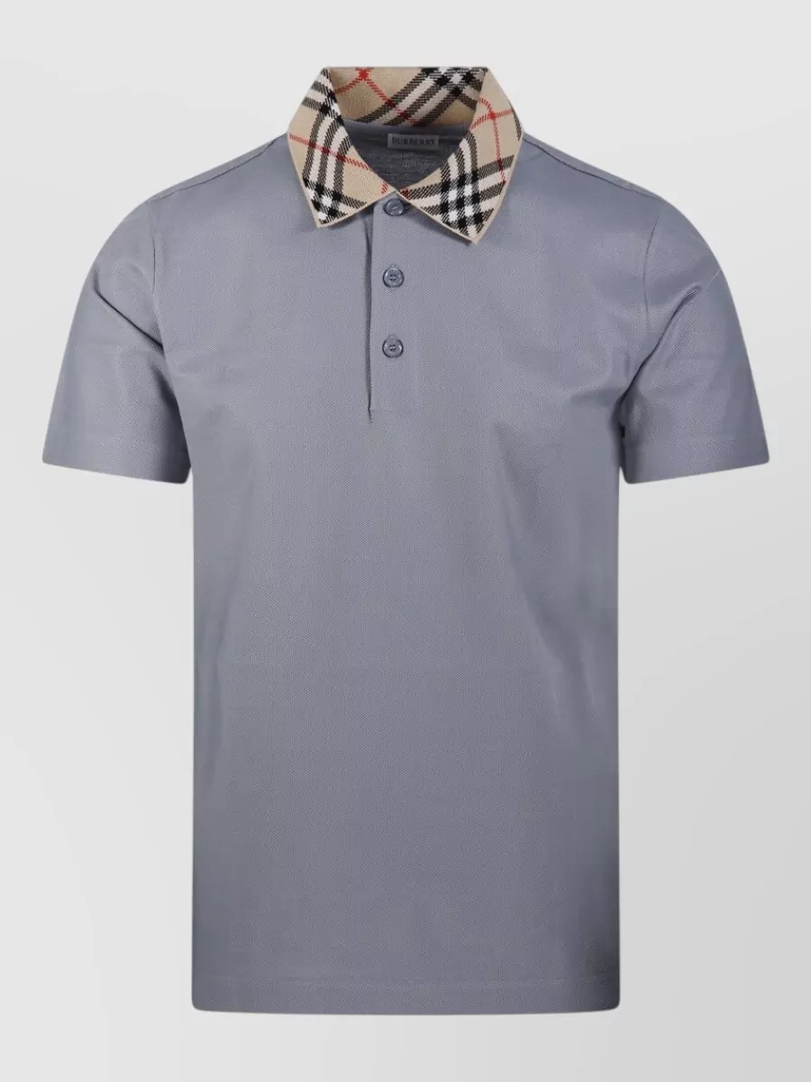 Burberry Cotton Polo Shirt