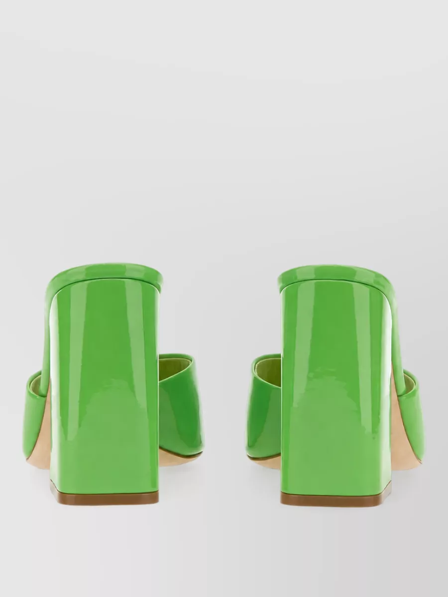 Paris Texas Leather Mules