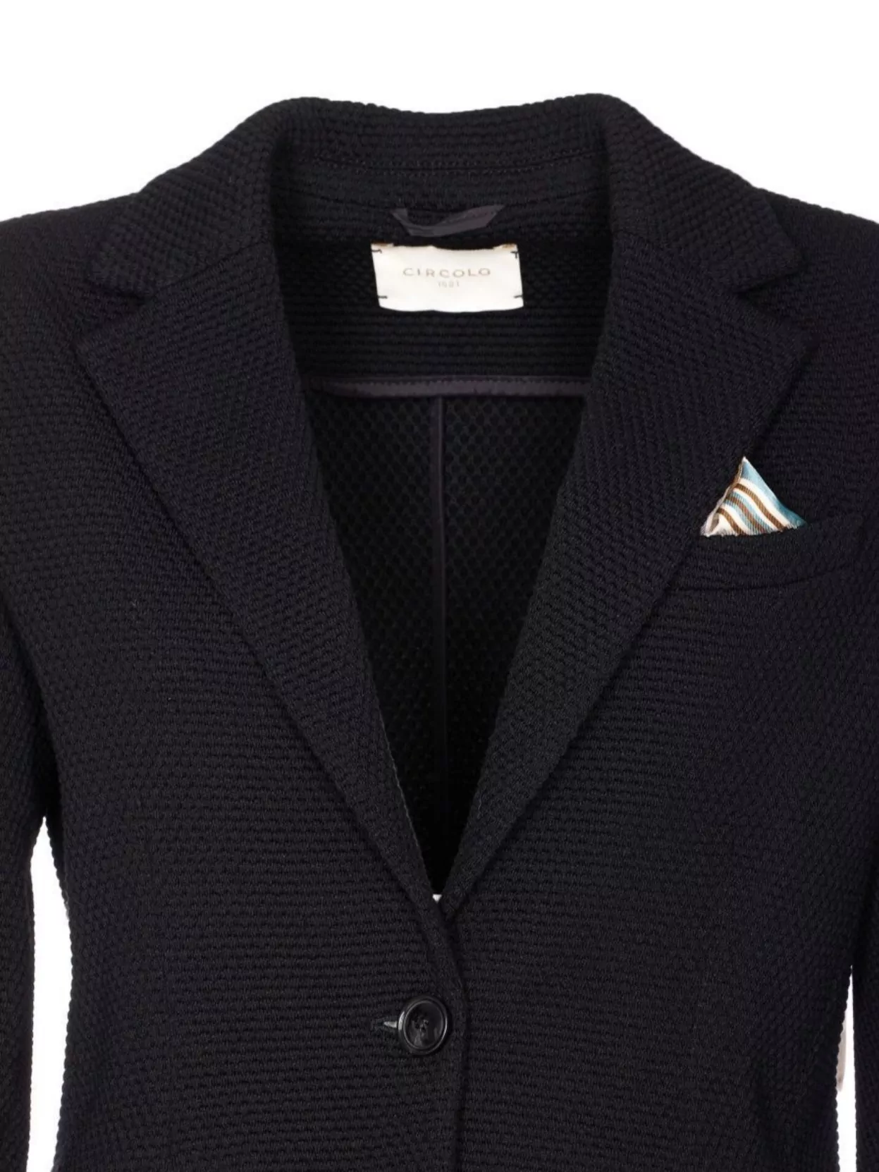 Circolo 1901 Knitted Jacket With Front Pockets And V-Neck
