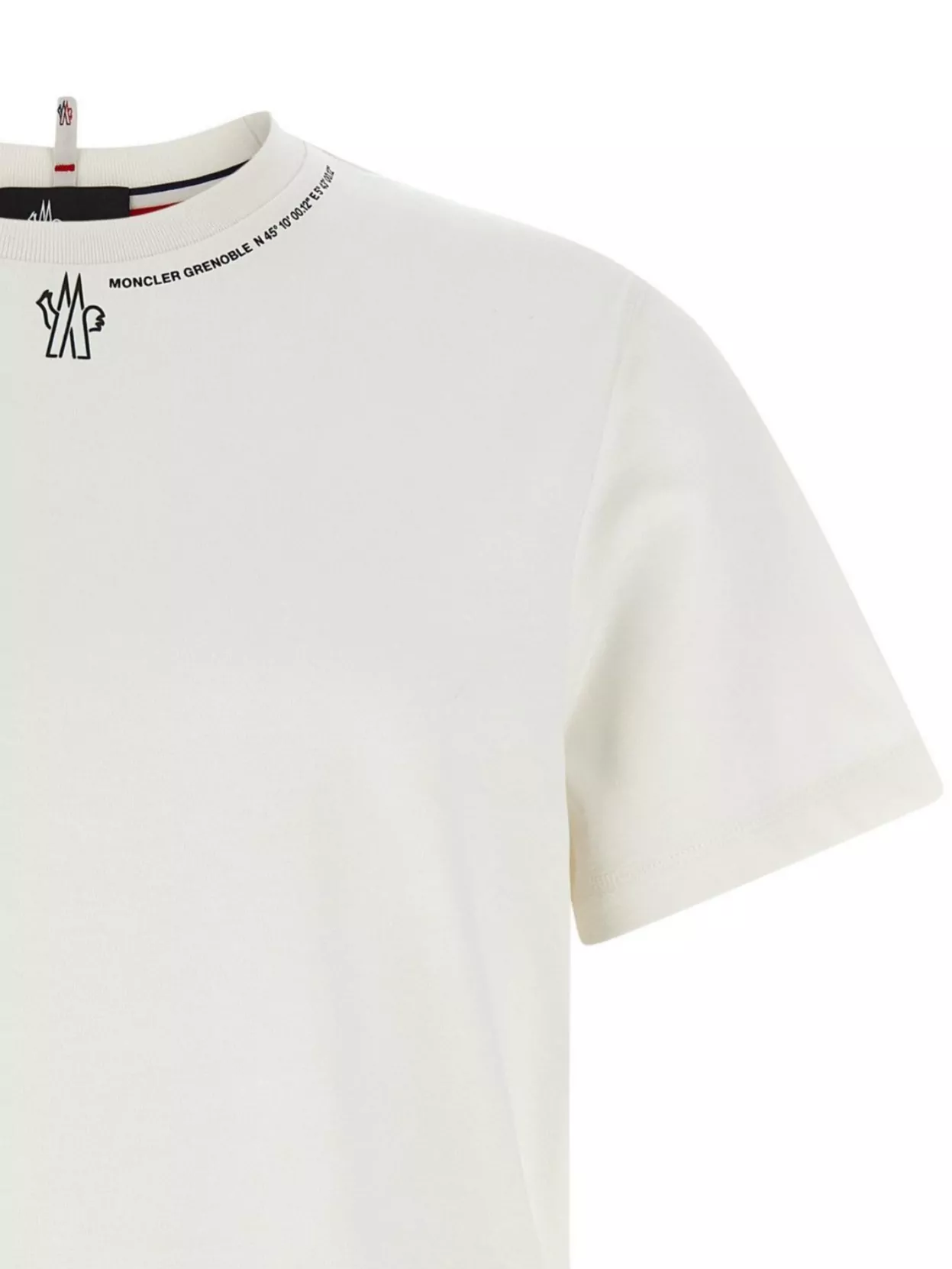 Moncler Grenoble Crew Neck Printed Short Sleeve T-Shirt