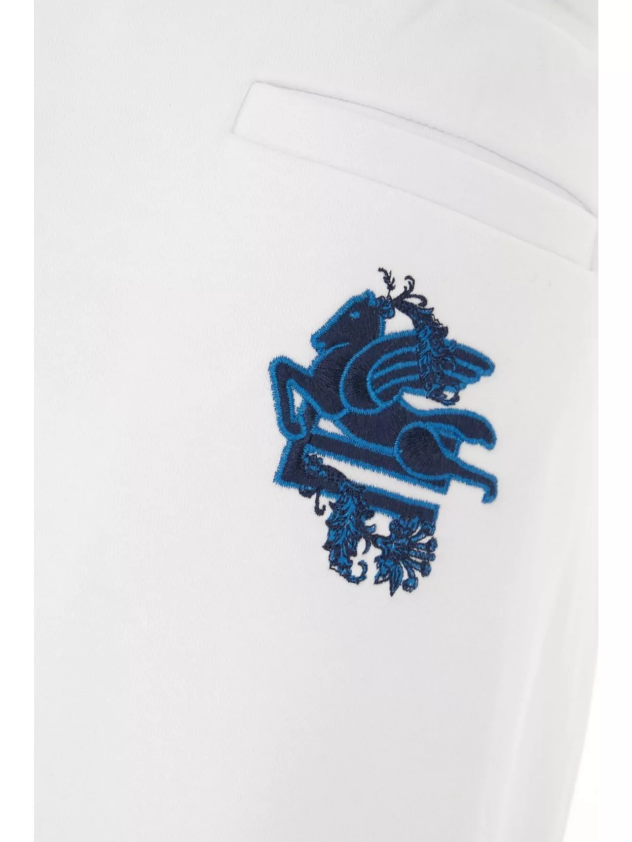 Etro Cotton Blend Joggers Elastic Waistband