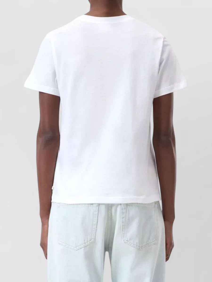 Closed Cotton Crew Neck Short-Sleeve T-Shirt