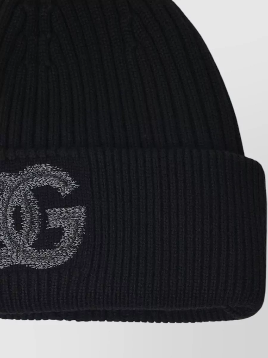 Dolce&Gabbana Ribbed Beanie