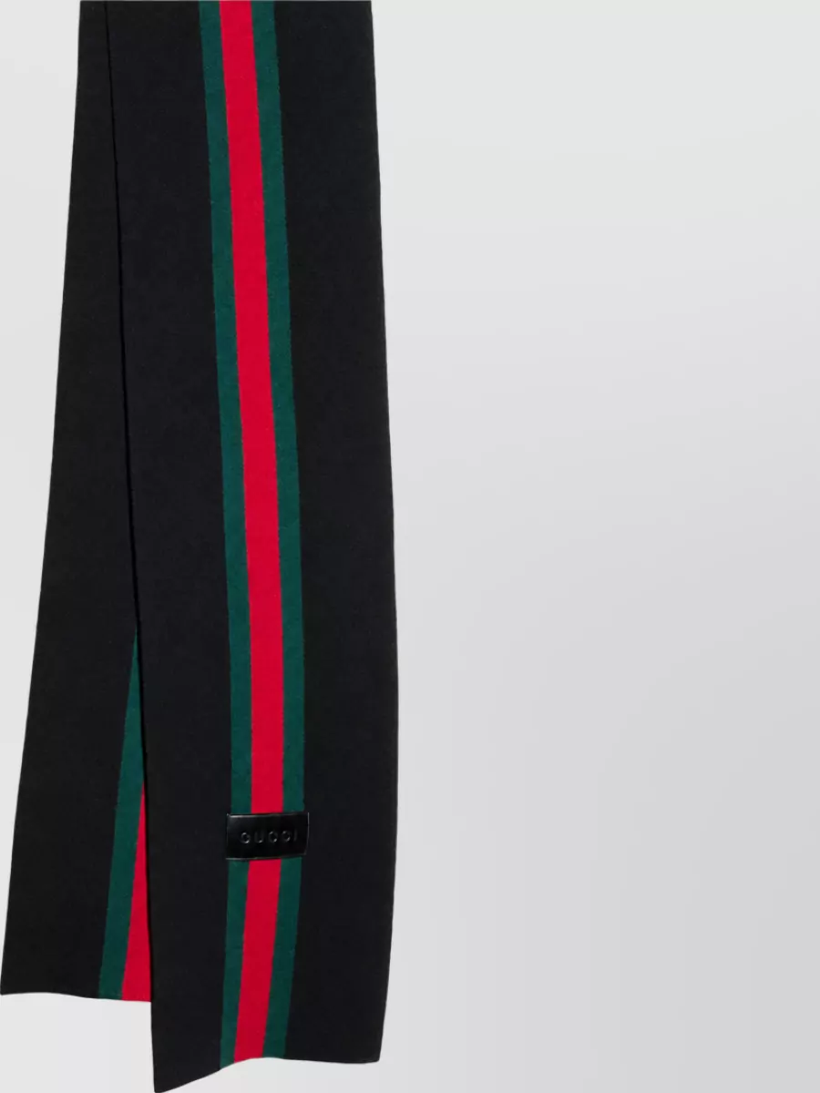 Gucci Wool Striped Scarf