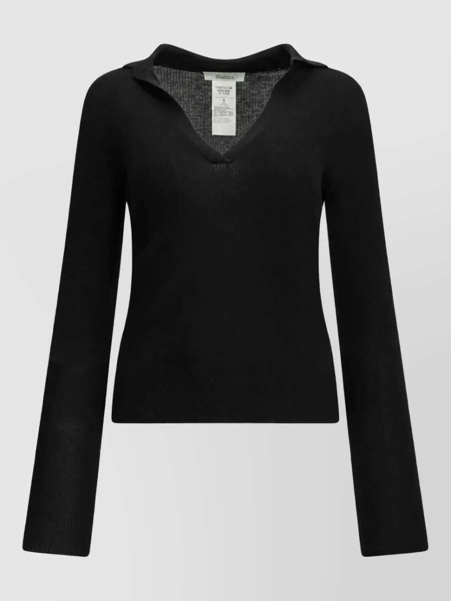 Max Mara cashmere polo sweatshirt