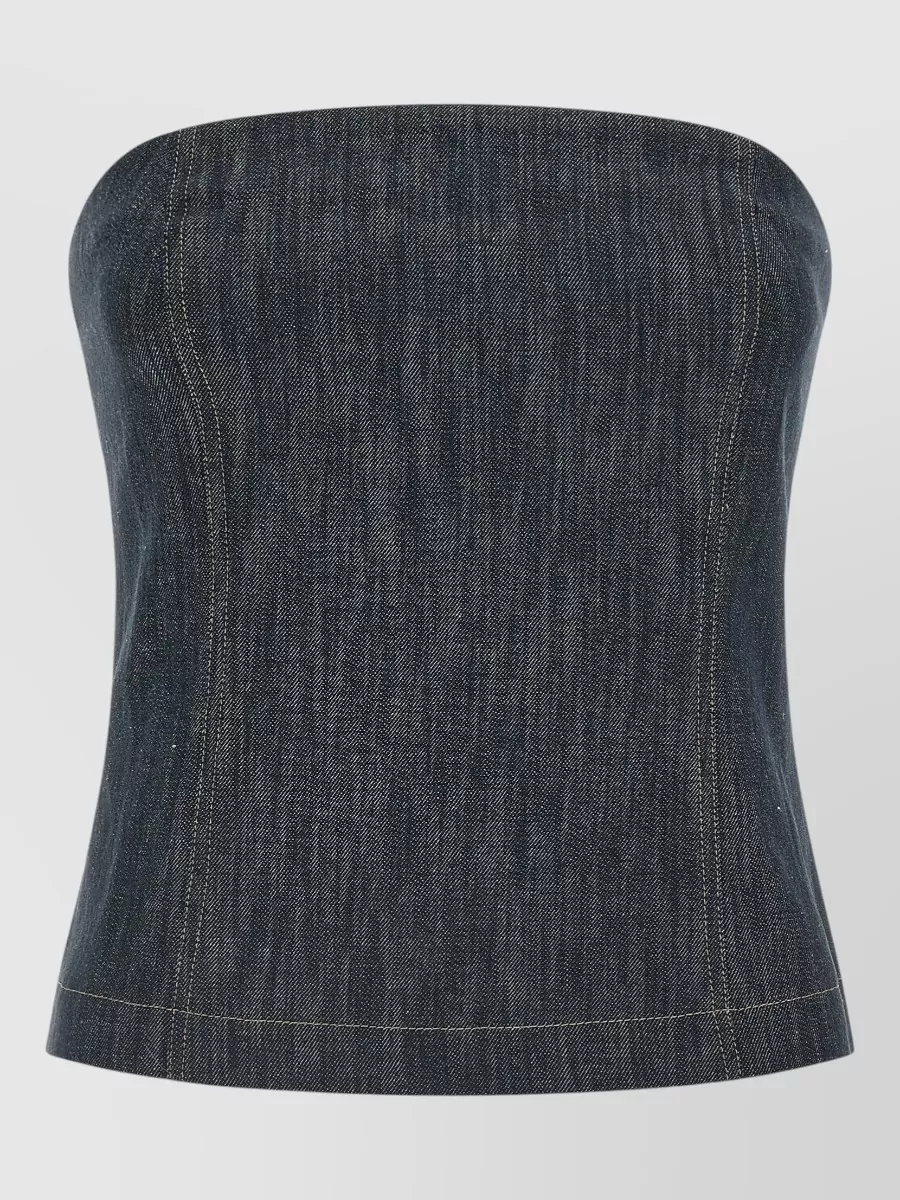 Brunello Cucinelli cotton bandeau top
