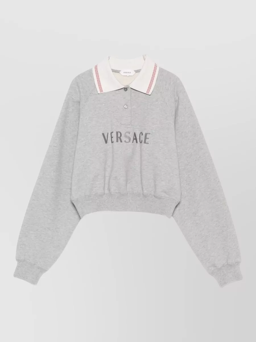 Versace Cotton crewneck sweatshirt