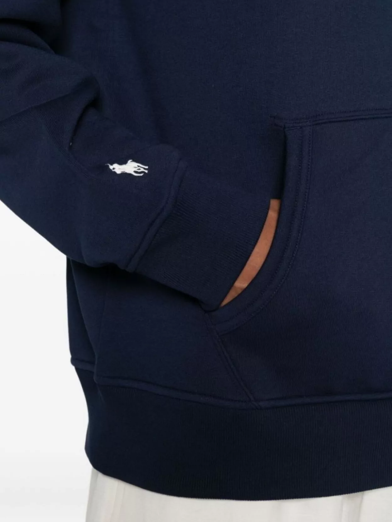 Polo Ralph Lauren Logo Fleece Hoodie Kangaroo Pocket